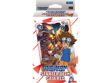 collectible card game Bandai - Digimon - Gaia Red - Starter Deck - Cardboard Memories Inc.