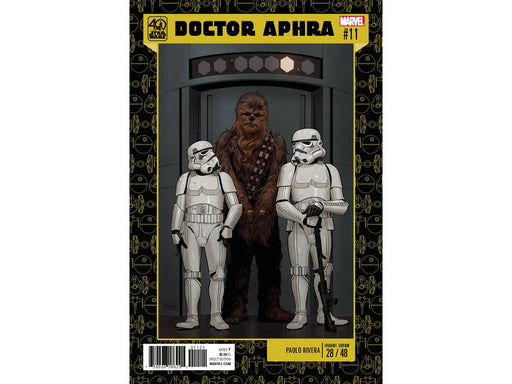 Comic Books Marvel Comics - Star Wars Doctor Aphra 011 - 40th Anniversary Cover - 3520 - Cardboard Memories Inc.