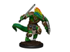 Role Playing Games Wizkids - Dungeons and Dragons - Unpainted Miniature - Nolzurs Marvellous Miniatures - Lizard Folk Bard and Cleric - 90308 - Cardboard Memories Inc.
