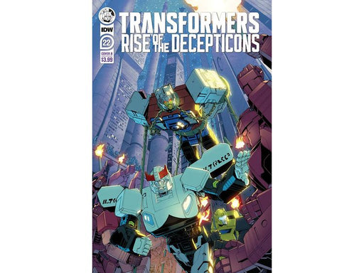 Comic Books IDW Comics - Transformers - Rise of the Decepticons - 022 - Cover B Griffith (Cond. VF-) - 11973 - Cardboard Memories Inc.