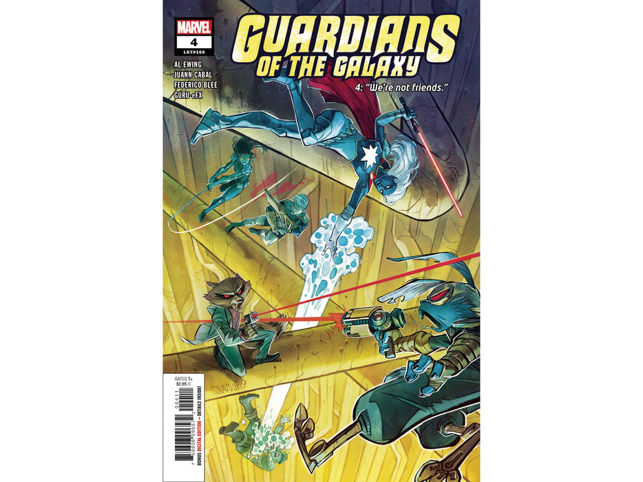 Comic Books Marvel Comics - Guardians Of The Galaxy 004 - 5029 - Cardboard Memories Inc.