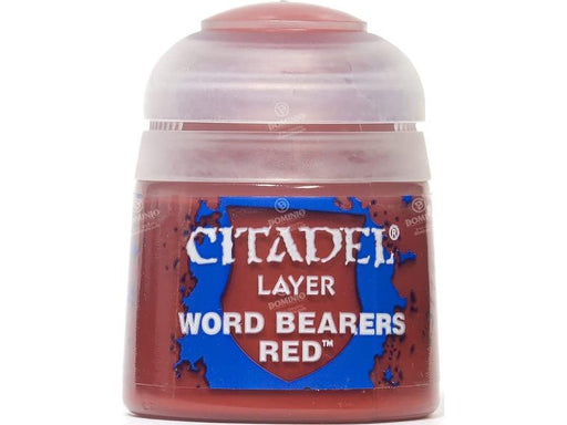 Paints and Paint Accessories Citadel Layer - Word Bearers Red 22-91 - Cardboard Memories Inc.