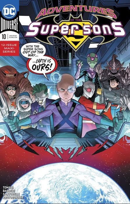 Comic Books DC Comics - Adventures of Super Sons (2018) 010 (Cond. FN) - 4417 - Cardboard Memories Inc.