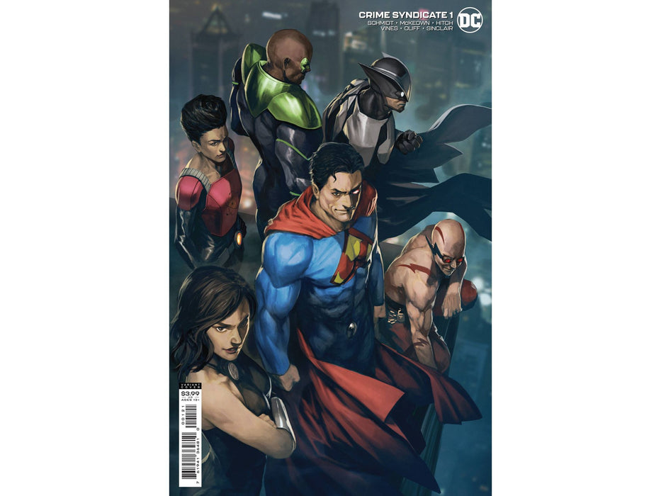 Comic Books DC Comics - Crime Syndicate 001 of 6 - Variant edition (Cond. VF-) - 9389 - Cardboard Memories Inc.