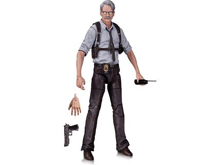Action Figures and Toys DC - Collectibles - Batman Arkham Knight - Commissioner Gordon Action Figure - Cardboard Memories Inc.