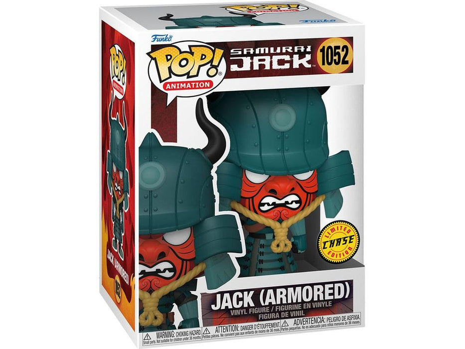 Action Figures and Toys POP! - Animation - Samurai Jack - Jack (Armoured) - Chase - Cardboard Memories Inc.
