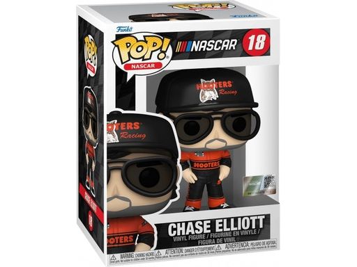 Action Figures and Toys POP! - Sports - Nascar - Chase Elliot (Hooters) - Cardboard Memories Inc.