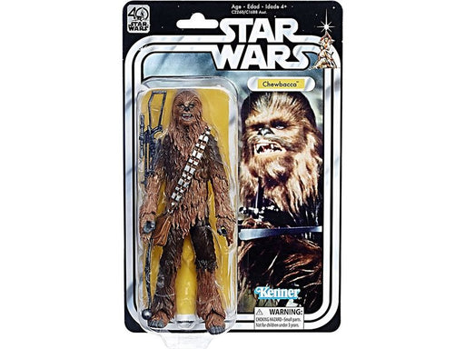 Action Figures and Toys Hasbro - Star Wars - The Black Series - 40th Anniversary - Chewbacca - Cardboard Memories Inc.