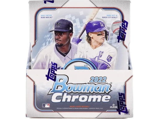 Sports Cards Topps - 2022 - Baseball - Bowman Chrome - Hobby Box - Cardboard Memories Inc.