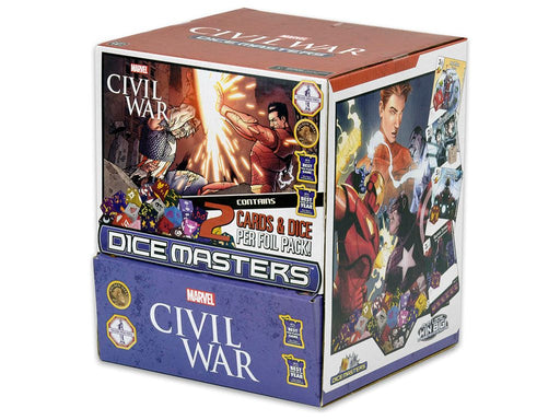 Dice Games Wizkids - Dice Masters - Civil War - Box - Cardboard Memories Inc.