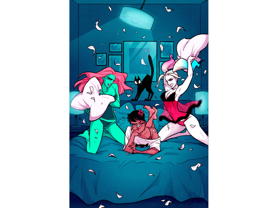 Comic Books DC Comics - Harley Quinn Animated Series Bang Kill Tour 002 - Card Stock Variant Edition (Cond. VF-) - 12512 - Cardboard Memories Inc.