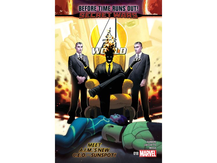 Comic Books Marvel Comics - Avengers World 018 (Cond. VF-) 14733 - Cardboard Memories Inc.