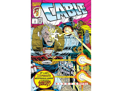 Comic Books Marvel Comics - Cable Blood & Metal (1992) 001 (Cond. FN/VF) - 13016 - Cardboard Memories Inc.