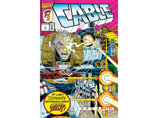 Comic Books Marvel Comics - Cable Blood & Metal (1992) 001 (Cond. FN/VF) - 13016 - Cardboard Memories Inc.