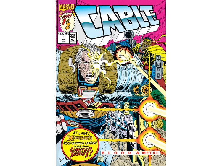 Comic Books Marvel Comics - Cable Blood & Metal (1992) 001 (Cond. FN/VF) - 13016 - Cardboard Memories Inc.