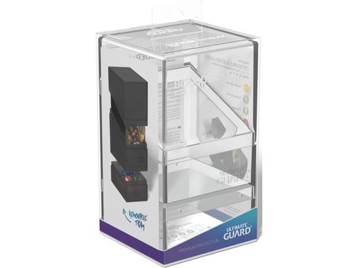 Supplies Ultimate Guard - Boulder N Tray Case - Clear - 100 - Cardboard Memories Inc.