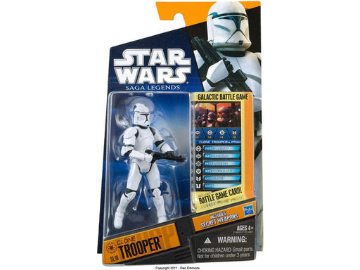 Action Figures and Toys Hasbro - Star Wars - Saga Legends - Clone Trooper - Action Figure - Cardboard Memories Inc.