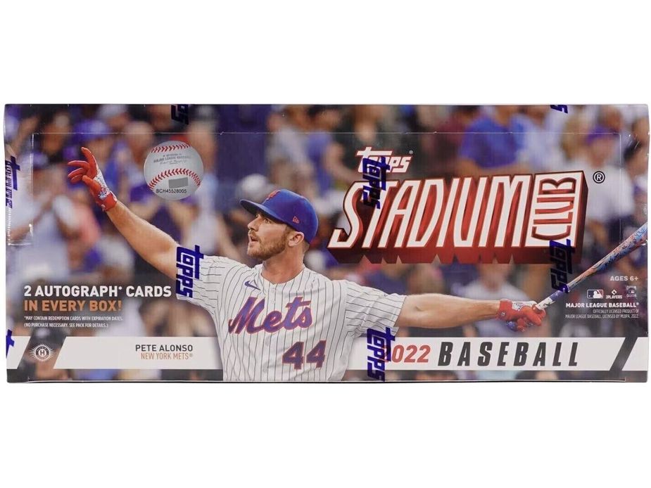 Sports Cards Topps - 2022 - Baseball - Stadium Club - Hobby Box - Cardboard Memories Inc.