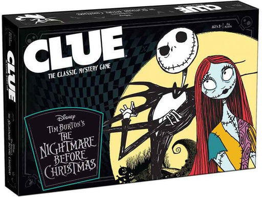 Board Games Usaopoly - Clue - Tim Burton’s The Nightmare Before Christmas - Cardboard Memories Inc.
