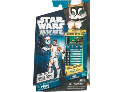 Action Figures and Toys Hasbro - Star Wars - The Clone Wars - Clone Cody Commander - Action Figure - Cardboard Memories Inc.