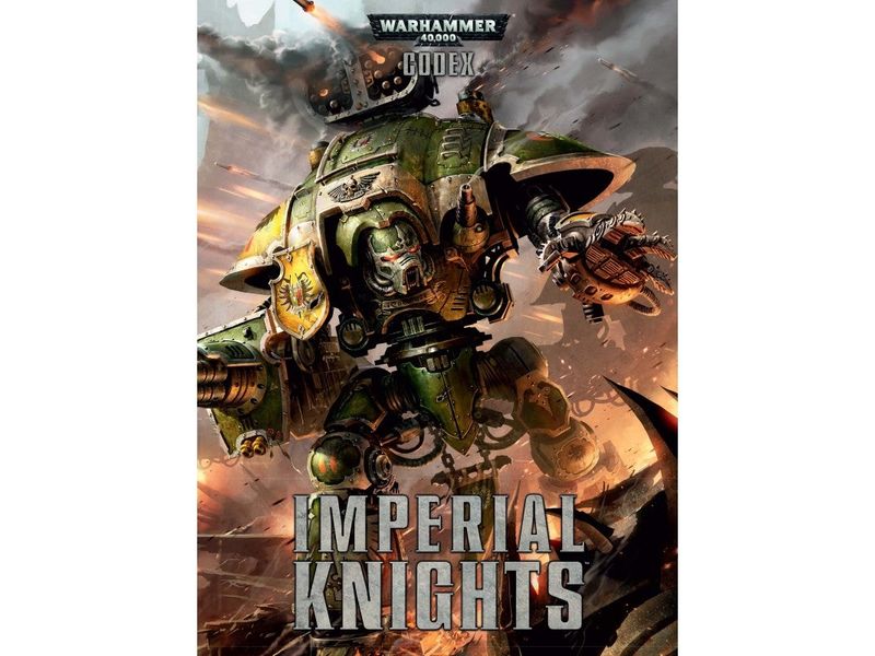 Collectible Miniature Games Games Workshop - Warhammer 40K - Codex - Imperial Knights - 7th Edition Hardcover - OUTDATED - WH0002 - Cardboard Memories Inc.