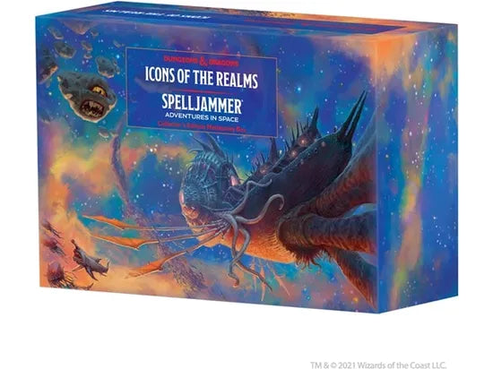 Role Playing Games Wizards of the Coast - Dungeons and Dragons - Icons of the Realms - Spelljammer Adventures in Space - Astral Dreadnought - Collector's Edition - Cardboard Memories Inc.