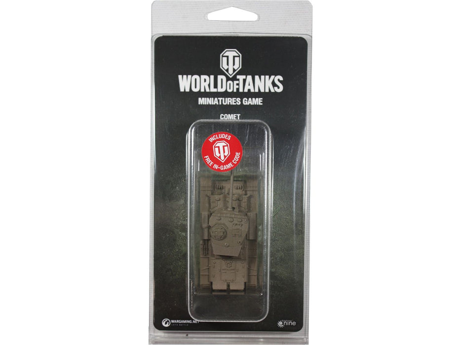 miniatures Gale Force Nine - World of Tanks - Wave 4 - British - Comet - Medium Tank - 494565 - Cardboard Memories Inc.