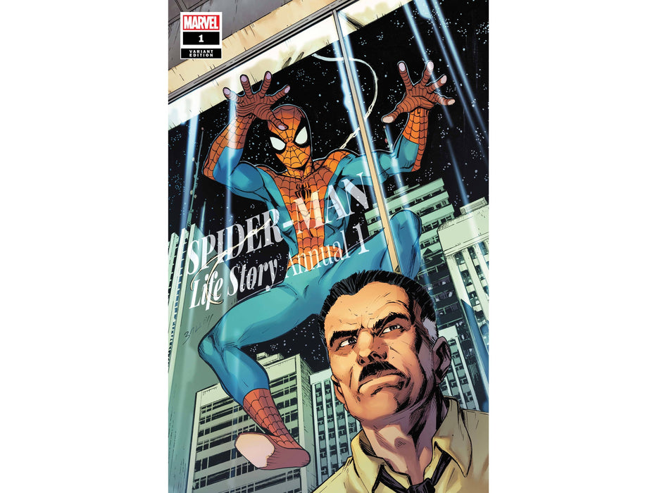 Comic Books Marvel Comics - Spider-Man Life Story Annual 001 - BAGLEY VAR (Cond. VF-) - 9492 - Cardboard Memories Inc.