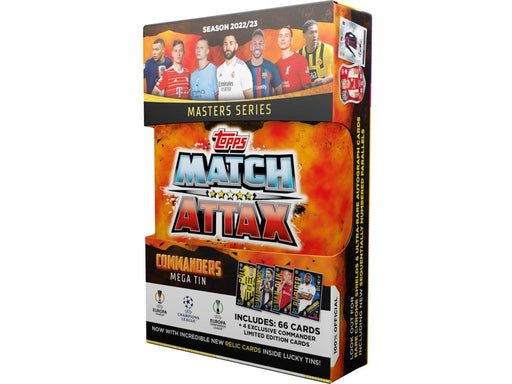 Sports Cards Topps - 2022/23 - Soccer - UEFA Champions League Match Attax - Mega Tin - Commanders - Cardboard Memories Inc.