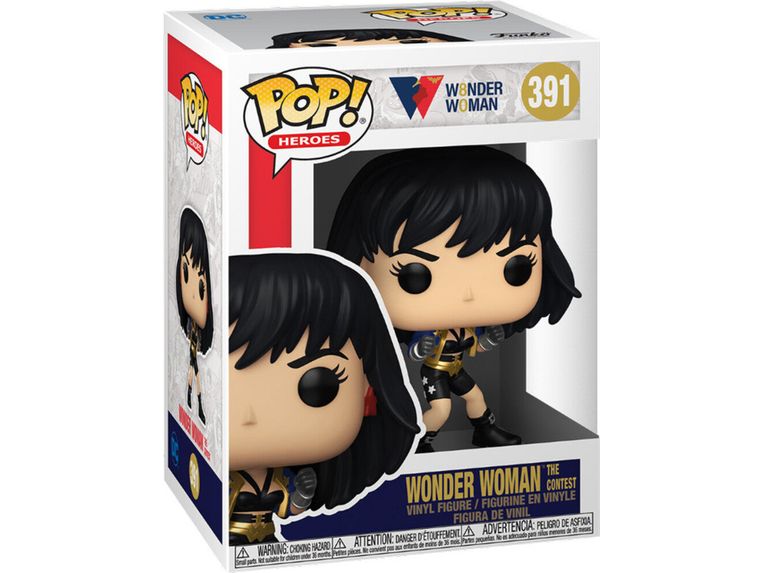 Action Figures and Toys POP! - DC Heroes - Wonder Woman 80th Anniversary - Wonder Woman The Contest - Cardboard Memories Inc.
