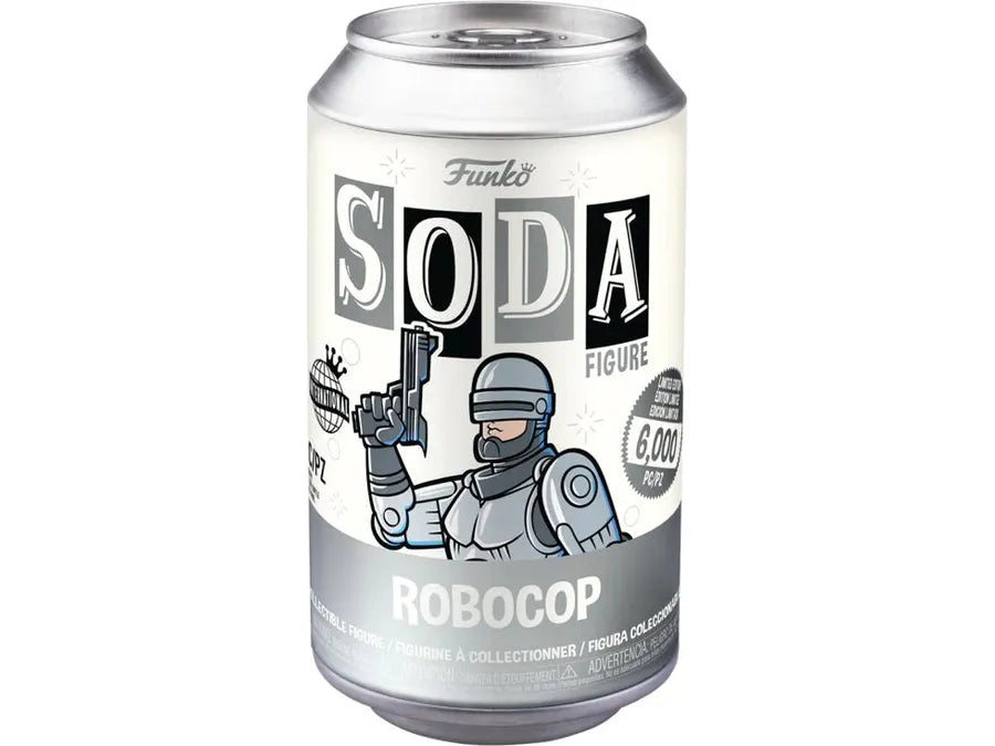 Action Figures and Toys POP! - Movies - Soda - Robocop - Robocop - Cardboard Memories Inc.