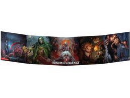 Role Playing Games Wizards of the Coast - Dungeons and Dragons - Dungeon of the Mad Mage - DM Screen - Cardboard Memories Inc.