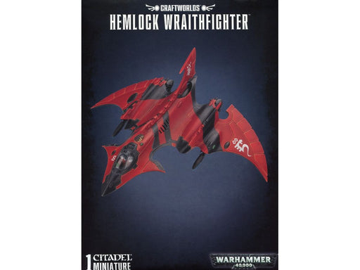 Collectible Miniature Games Games Workshop - Warhammer 40K - Eldar - Hemlock Wraithfighter - 46-14 - Cardboard Memories Inc.