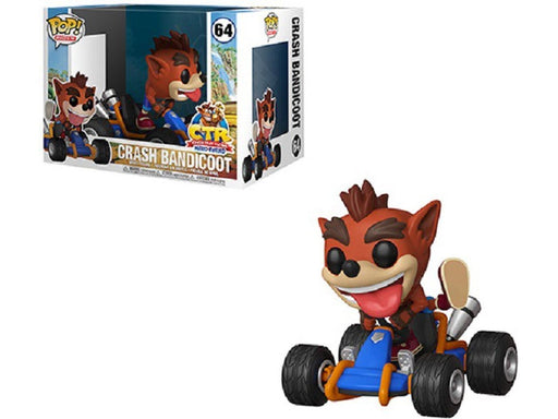 Action Figures and Toys POP! - Games - Crash Team Racing - Crash Bandicoot - Cardboard Memories Inc.