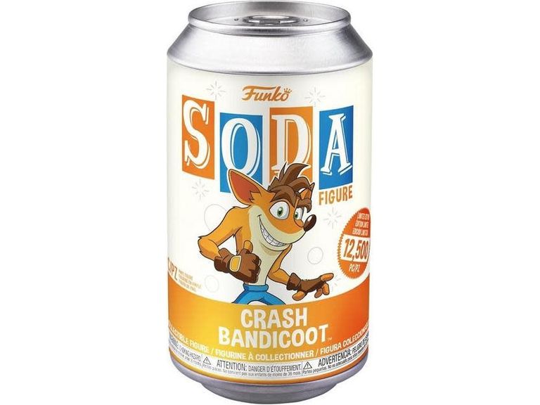 Action Figures and Toys POP! - Games - Soda - Crash Bandicoot - Cardboard Memories Inc.