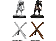 Role Playing Games Wizkids - Dungeons and Dragons - Unpainted Miniature - Deep Cuts - Assistant and Torture Cross - 73424 - Cardboard Memories Inc.