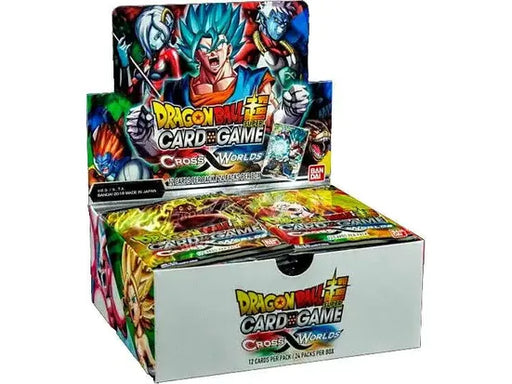 Trading Card Games Bandai - Dragon Ball Super - Cross Worlds Set 03 - Booster Box - Cardboard Memories Inc.