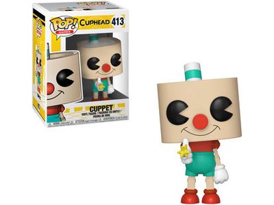 Action Figures and Toys POP! - Games - Cuphead - Cuppet - Cardboard Memories Inc.