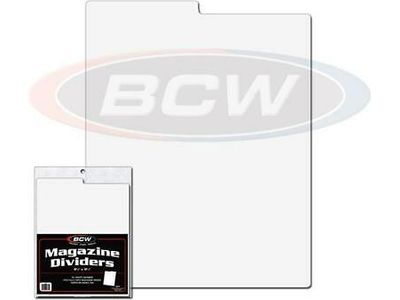 Supplies BCW - Magazine Dividers - Package of 25 - Cardboard Memories Inc.