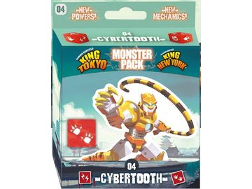 Board Games Iello Games - King of Tokyo - New York - Cybertooth Monster Pack - Cardboard Memories Inc.