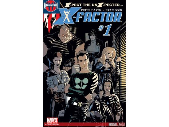 Comic Books Marvel Comics - X-Factor (2005 3rd Series) 001 (Cond. G/VG) - 13116 - Cardboard Memories Inc.