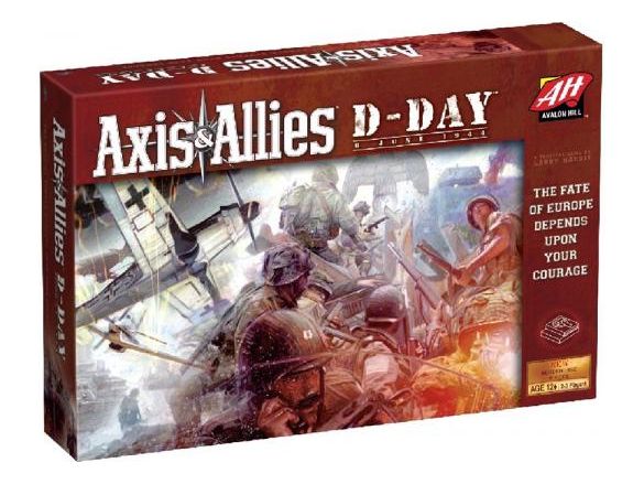 Board Games Avalon Hill - Axis and Allies - D-Day June 6 1944 - REPRINT - Board Game - Cardboard Memories Inc.