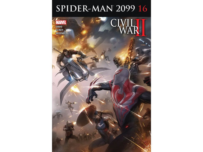 Comic Books Marvel Comics - Spider-Man 016 - 2099 - 0018 - Cardboard Memories Inc.