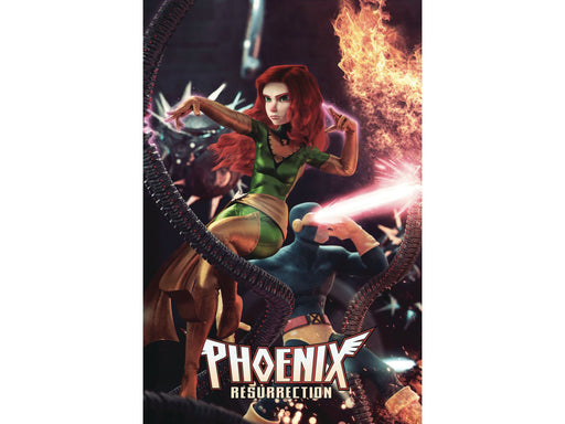 Comic Books Marvel Comics - Phoenix Resurrection 04 - Connecting Cover - 3887 - Cardboard Memories Inc.