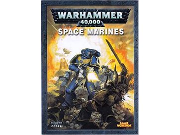 Collectible Miniature Games Games Workshop - Warhammer 40K - Codex - Space Marines - 5th Edition - WH0015 - Cardboard Memories Inc.
