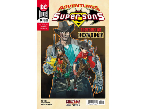 Comic Books DC Comics - Adventures of Super Sons 009 - 4416 - Cardboard Memories Inc.