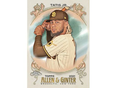 Sports Cards Topps - 2021 - Baseball - Allen and Ginter - Chrome - Hobby Box - Cardboard Memories Inc.