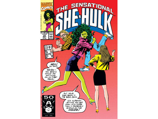 Comic Books Marvel Comics -Sensational She-Hulk 031 - 6529 - Cardboard Memories Inc.