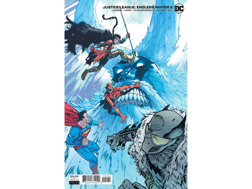 Comic Books DC Comics - Justice League Endless Winter 002 of 2 - Card Stock Variant Edition (Cond. VF-) - 5544 - Cardboard Memories Inc.