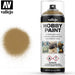 Paints and Paint Accessories Acrylicos Vallejo - Paint Spray - Desert Yellow - 28 015 - Cardboard Memories Inc.